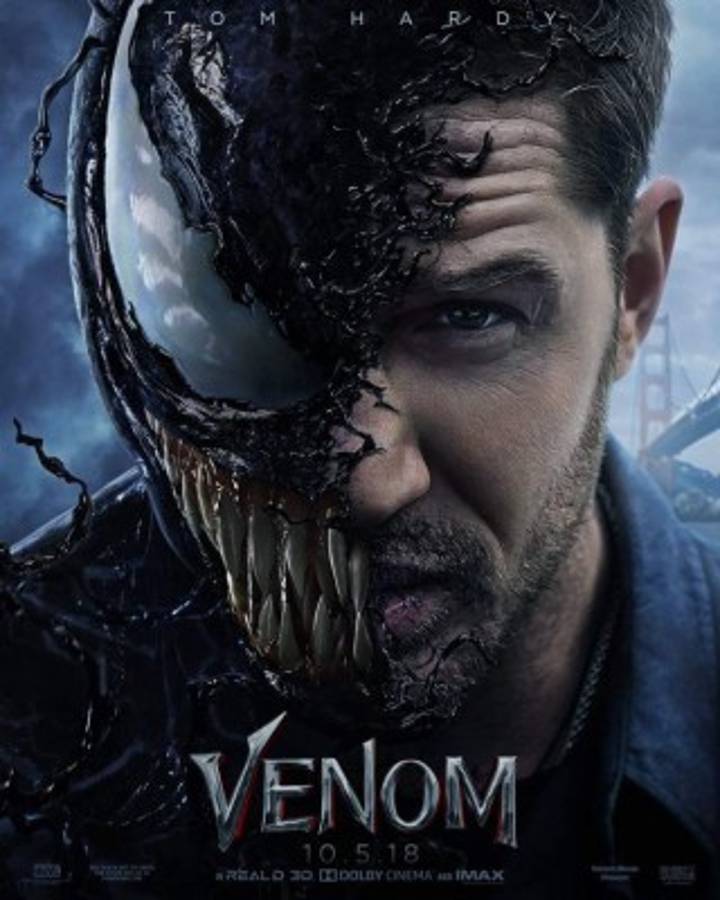 Así es el nuevo tráiler de 'Venom', el antihéroe de Marvel protagonizado por Tom Hardy (Vídeo)
