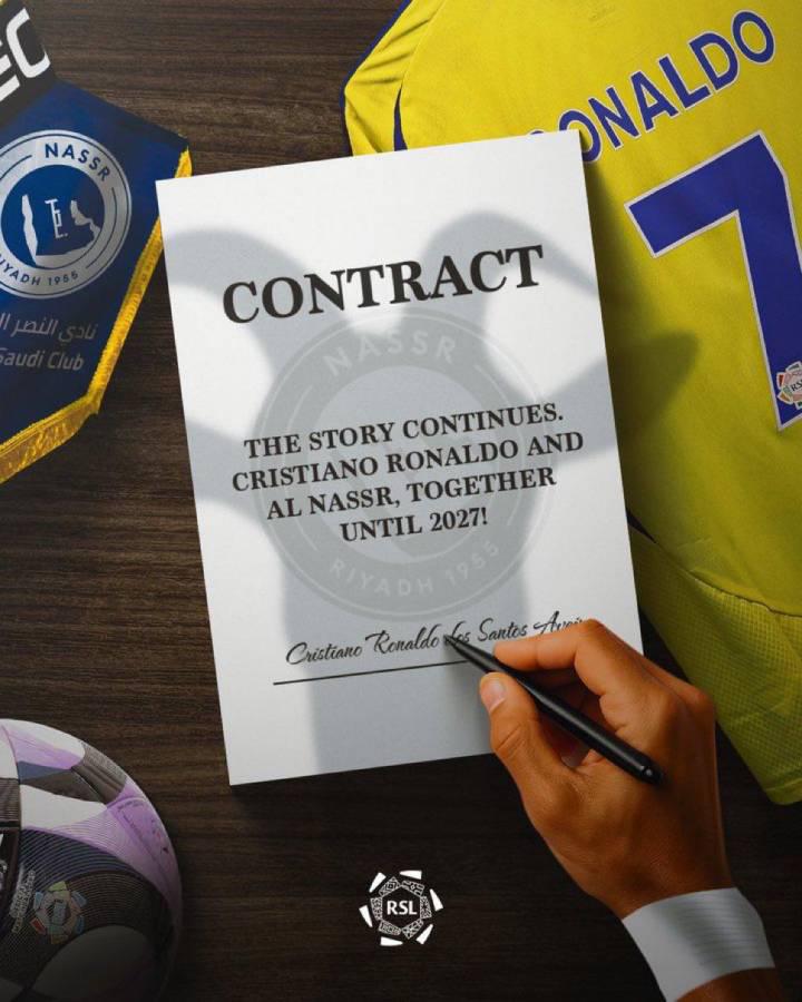 ¡Lo compró! Cristiano Ronaldo es fichado y este será su nuevo salario a sus 40 años