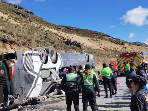 En el accidente murió un ex alto funcionario de Perú.
