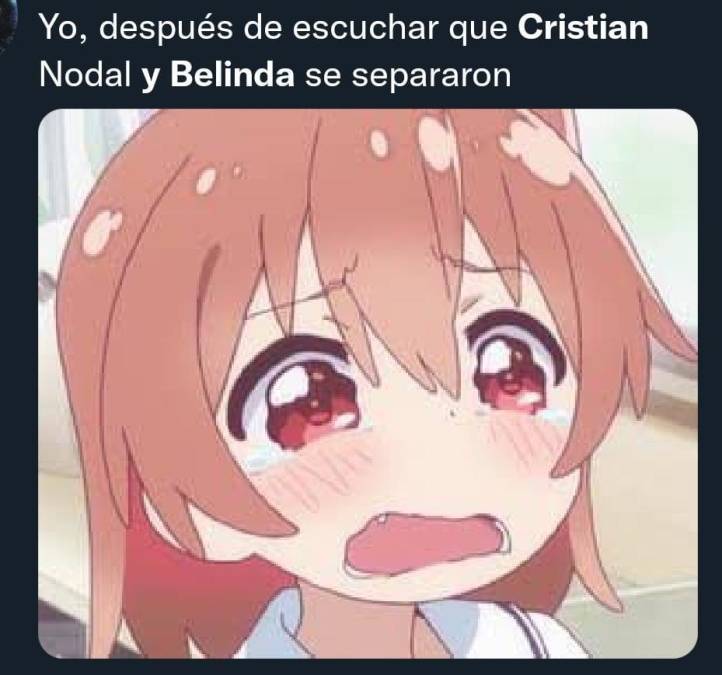 El idilio de Belinda y Nodal llegó a su fin: estos son los mejores memes tras su separación