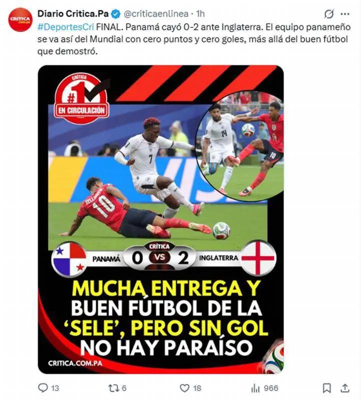 Vergüenza canalera: lo que dicen los medios tras eliminación de Panamá en el Mundial 2026