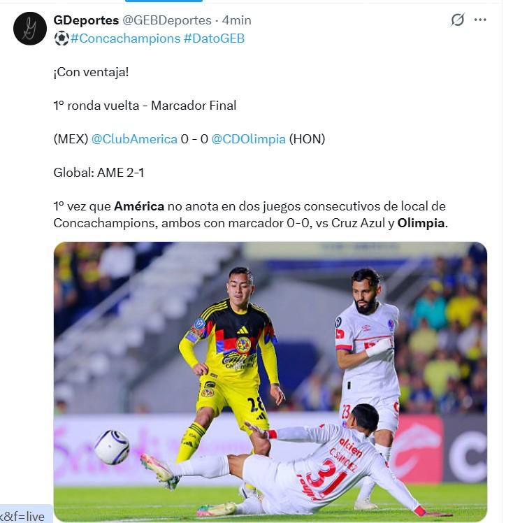 De panzazo: Lo que dicen los medios de México luego de que América eliminara a Olimpia