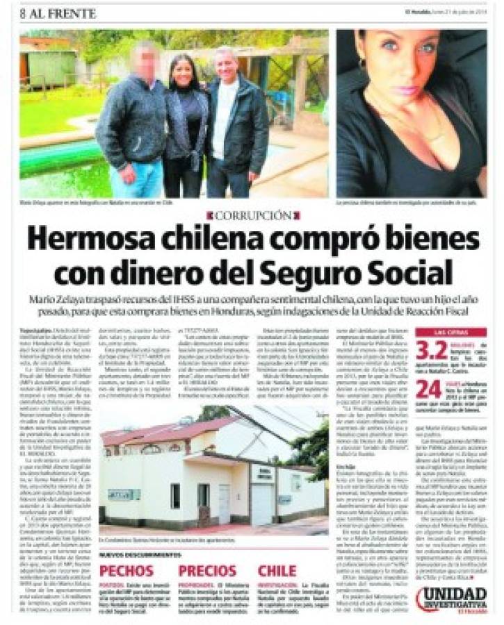 En libertad se defenderá chilena acusada en Honduras por desfalco