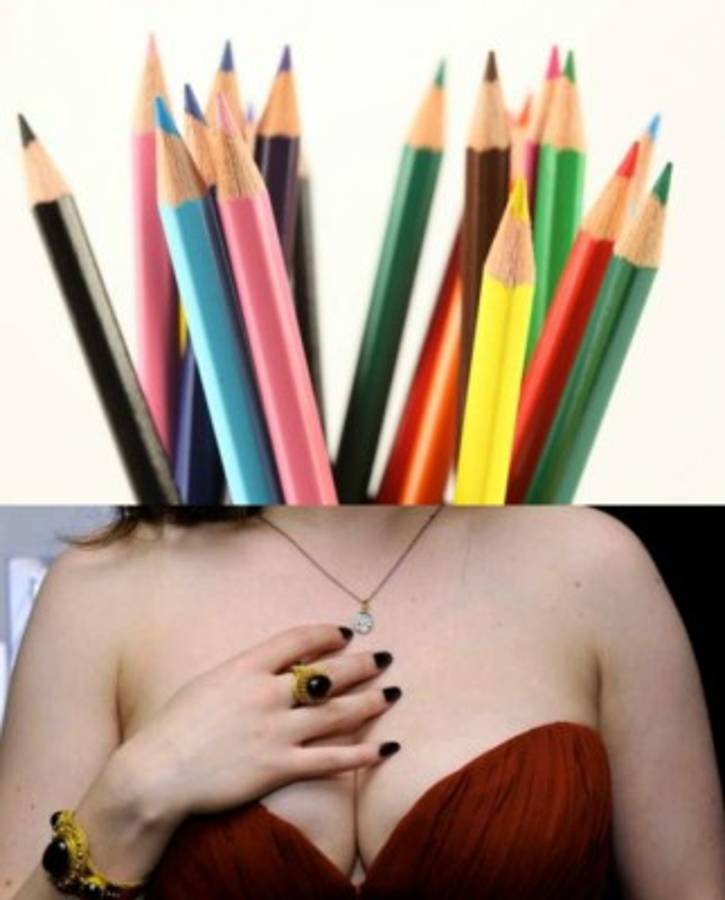 El reto de sostener un lápiz con los senos se hace viral