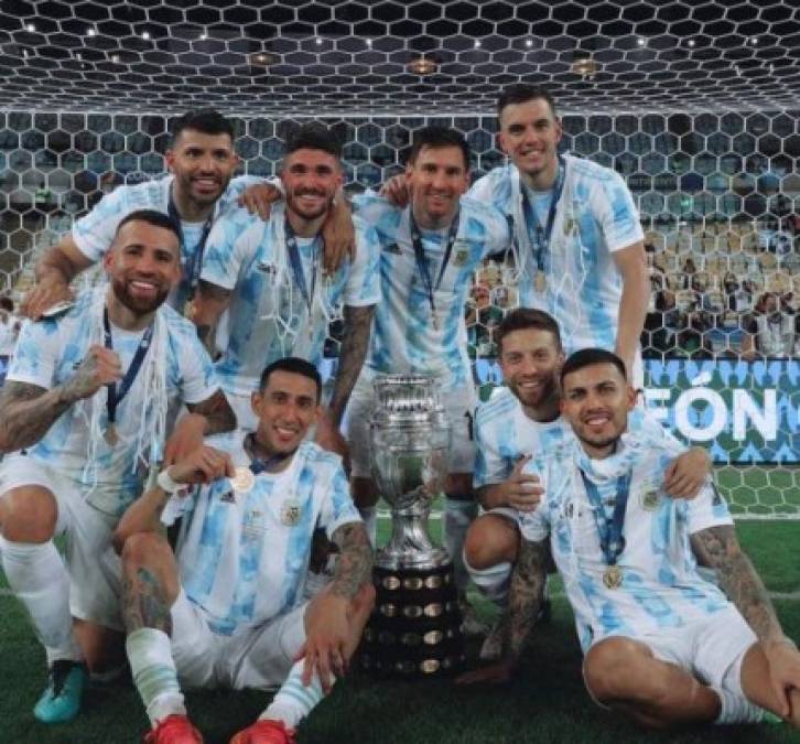 Increíble: Jugadores de Argentina y aficionados se tatúan la Copa América al ganarla