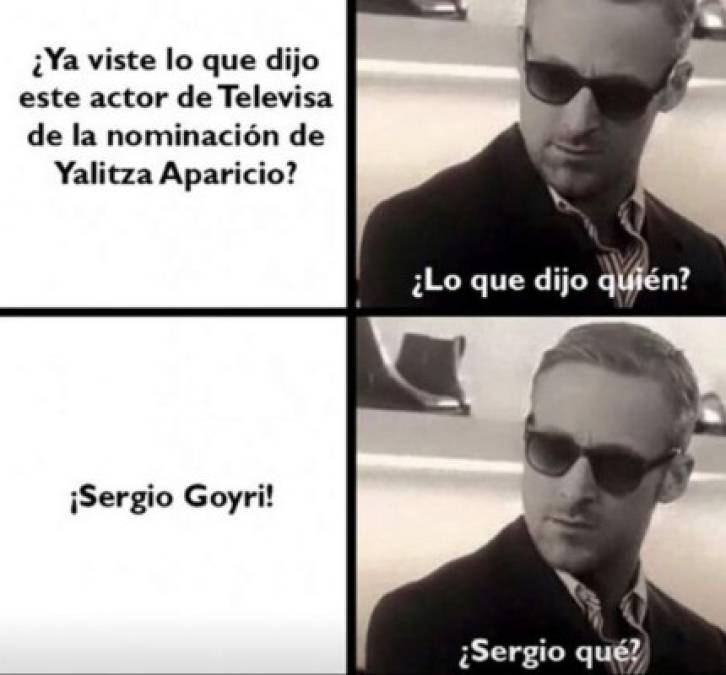 Con memes destrozan a Sergio Goyri por llamar 'pinche india' a Yalitza Aparicio