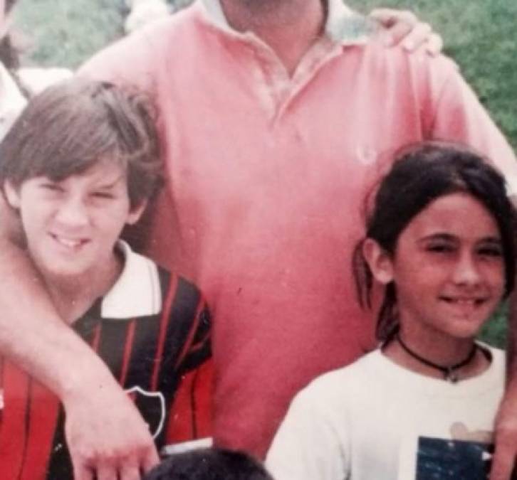 FOTOS: El antes y después de Leo Messi y Antonela Roccuzzo desde su niñez