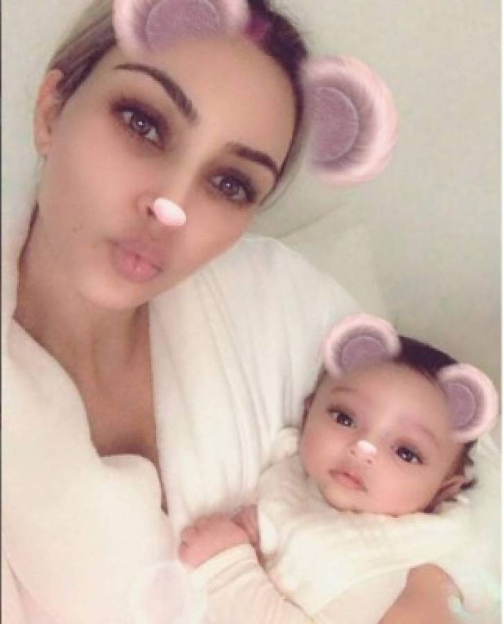 FOTO: Así luce realmente Chicago West, la hija de Kim Kardashian y Kanye West