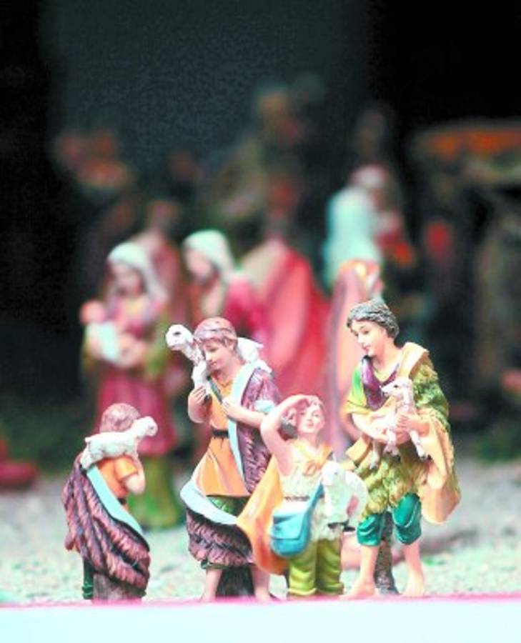 Un nacimiento inspirado en la Belén renacentista