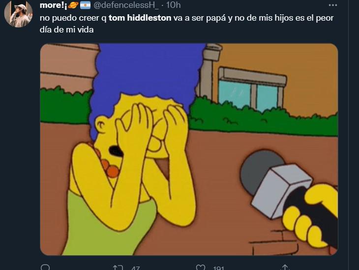 Tom Hiddleston se convertirá en padre y las redes explotan con divertidos memes de “baby Loki”