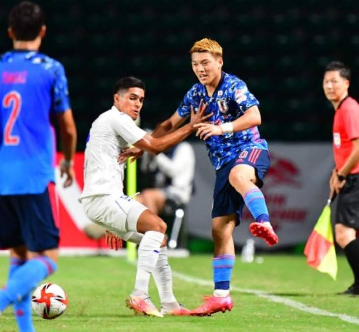 Las imágenes de la derrota de Honduras ante Japón previo a los Juegos Olímpicos