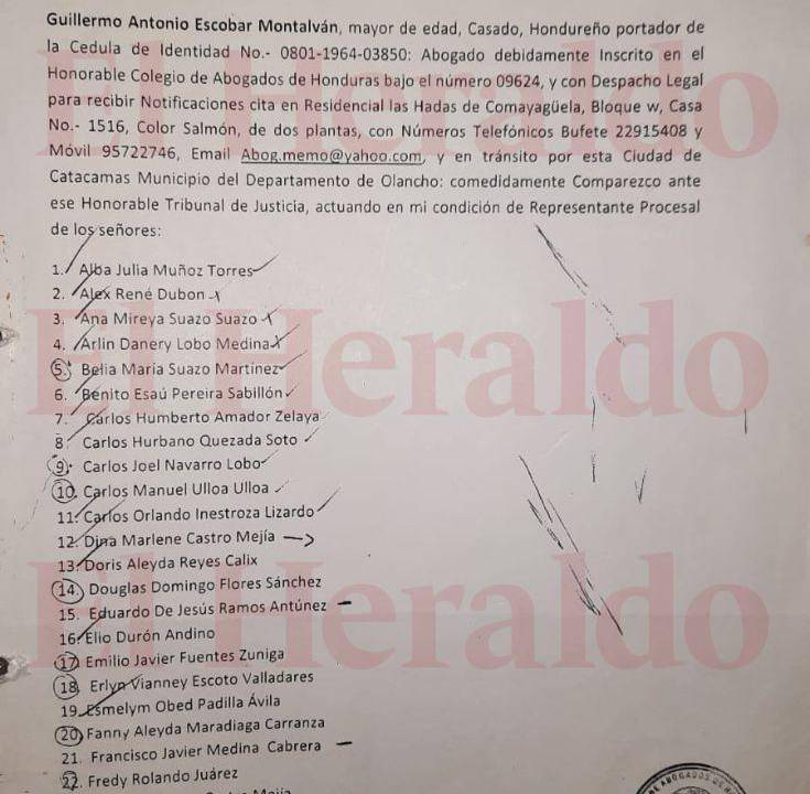 Demanda interpuesta en marzo de 2013 por autoridades y docentes de la Universidad de Agricultura por el pago de un Arancel de los Profesionales de las Ciencias Agrícolas que la Sala de lo Constitucional declaró inconstitucional en 2006 y sacó del ordenamiento jurídico en 2009.