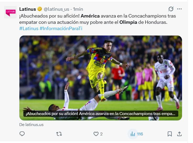 De panzazo: Lo que dicen los medios de México luego de que América eliminara a Olimpia