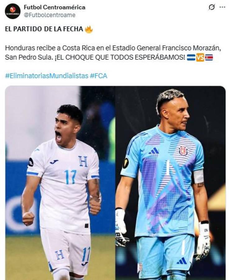Así 'calientan' los medios de Costa Rica la previa del partido ante Honduras