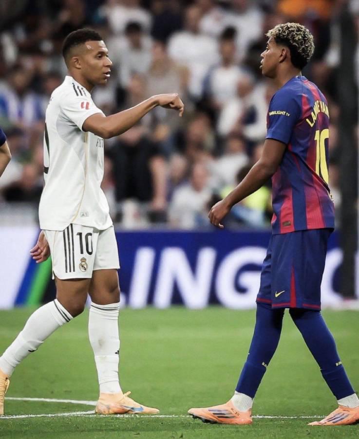 Provocación de Vinícius a Yamal y pelea entre suplentes de Real Madrid y Barcelona