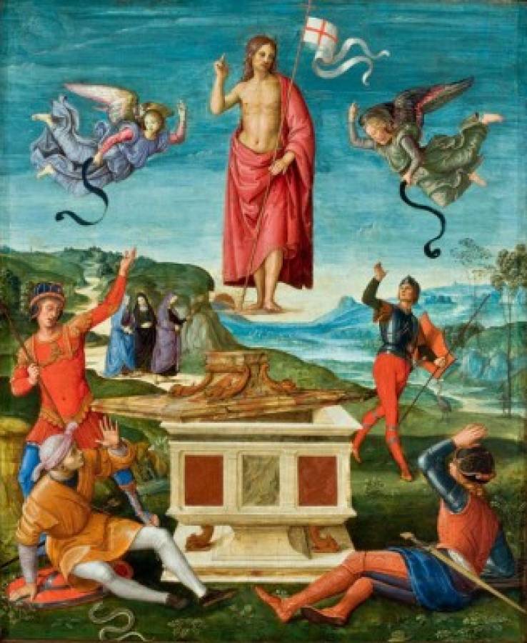 La Resurrección de Jesús, un hecho plasmado en lienzos