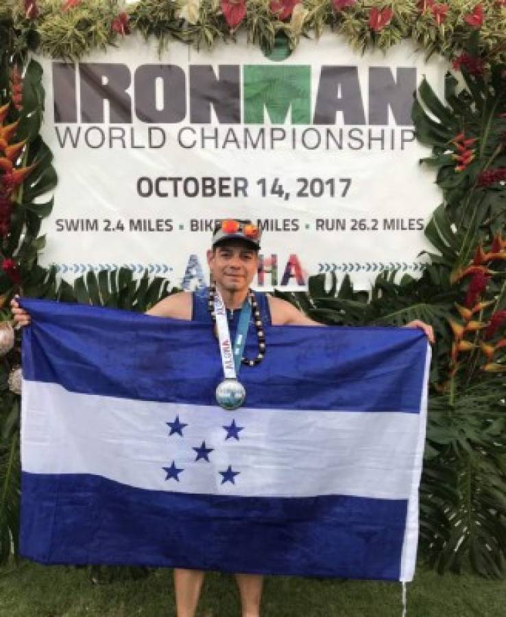 José Alvarado, el orgullo catracho que rompió esquemas en el Ironman de Hawái