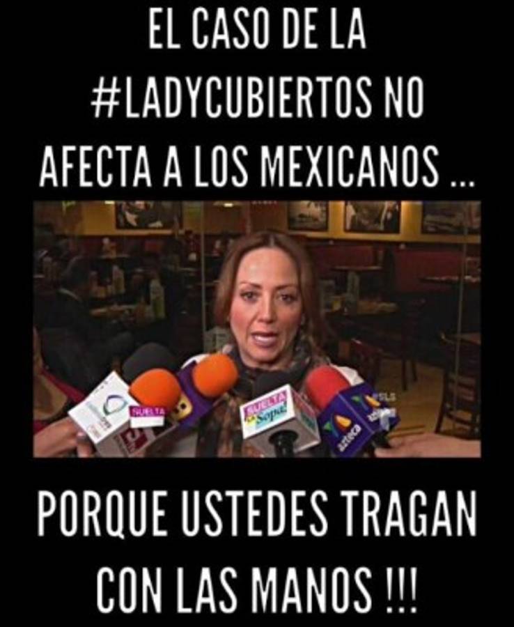 Le apodan #LadyCubiertos tras quejarse por cobro en restaurante