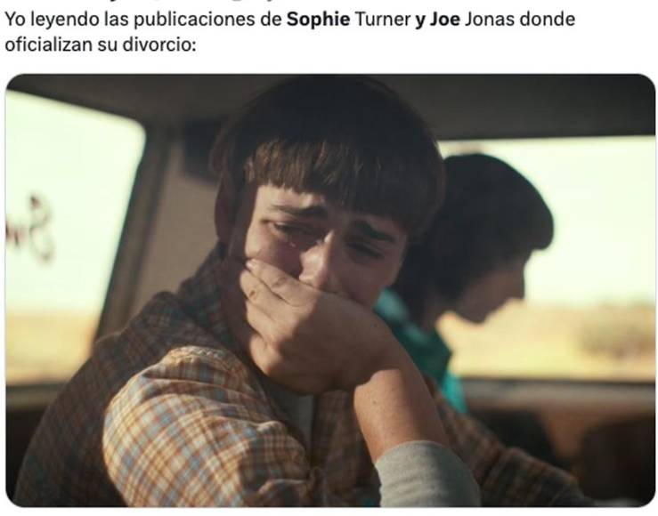 Joe Jonas y Sophie Turner ponen fin a su matrimonio y las redes explotan con memes