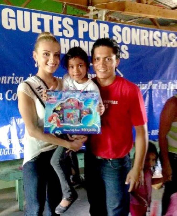 Dibujan sonrisas en los rostros de los niños de Honduras