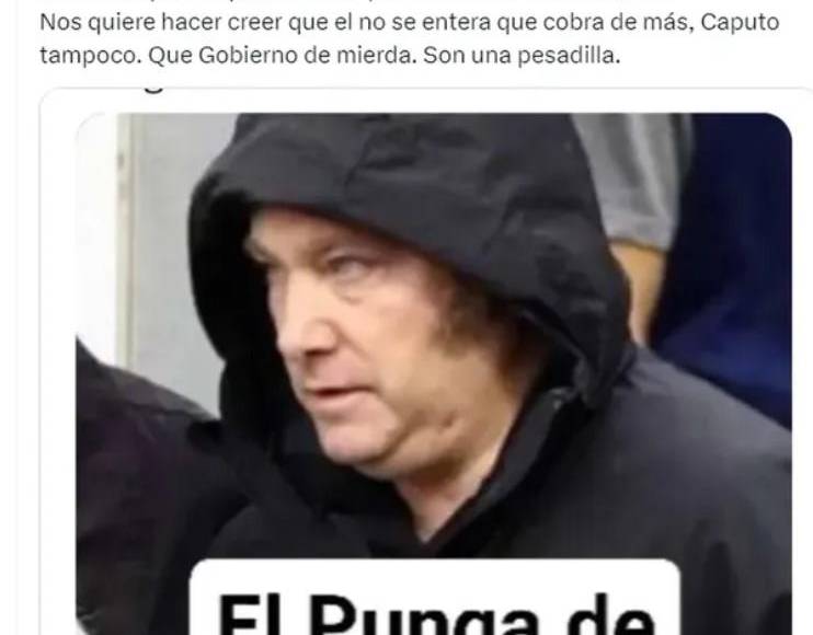 Javier Milei se subió el salario y los argentinos lo atacan con memes