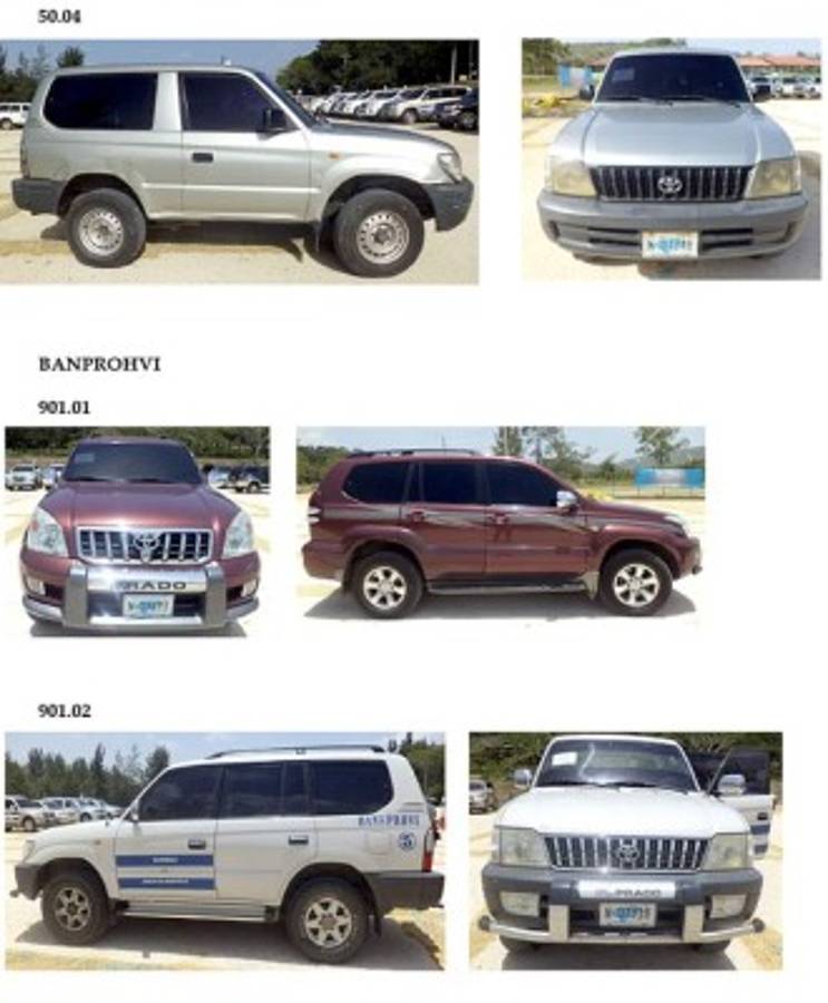 Conozca los carros de lujo en que se conducían ministros hondureños