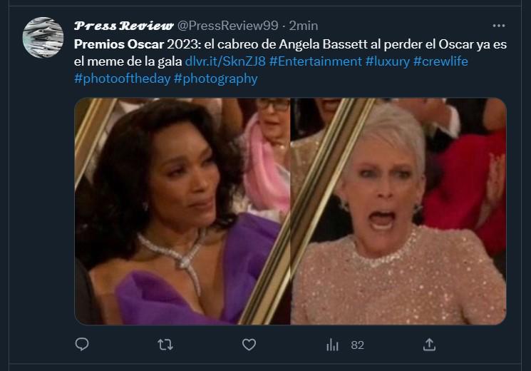 Imperdibles y divertidos: los memes de los Premios Oscar 2023