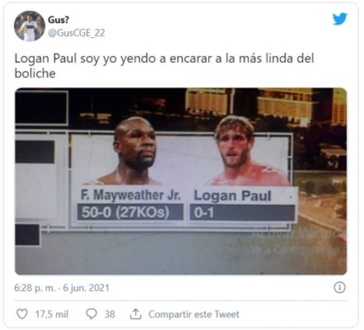 Maywheather vs Logan: Los mejores memes previo a la pelea   