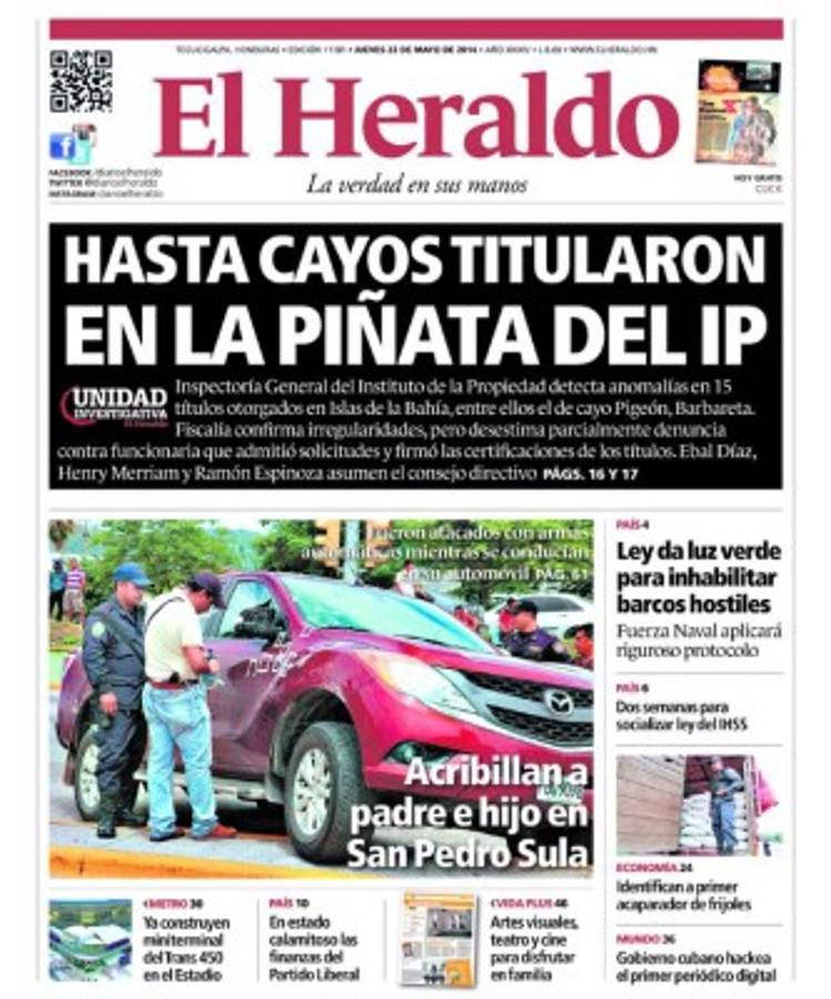 Investigarán las oficinas regionales del IP