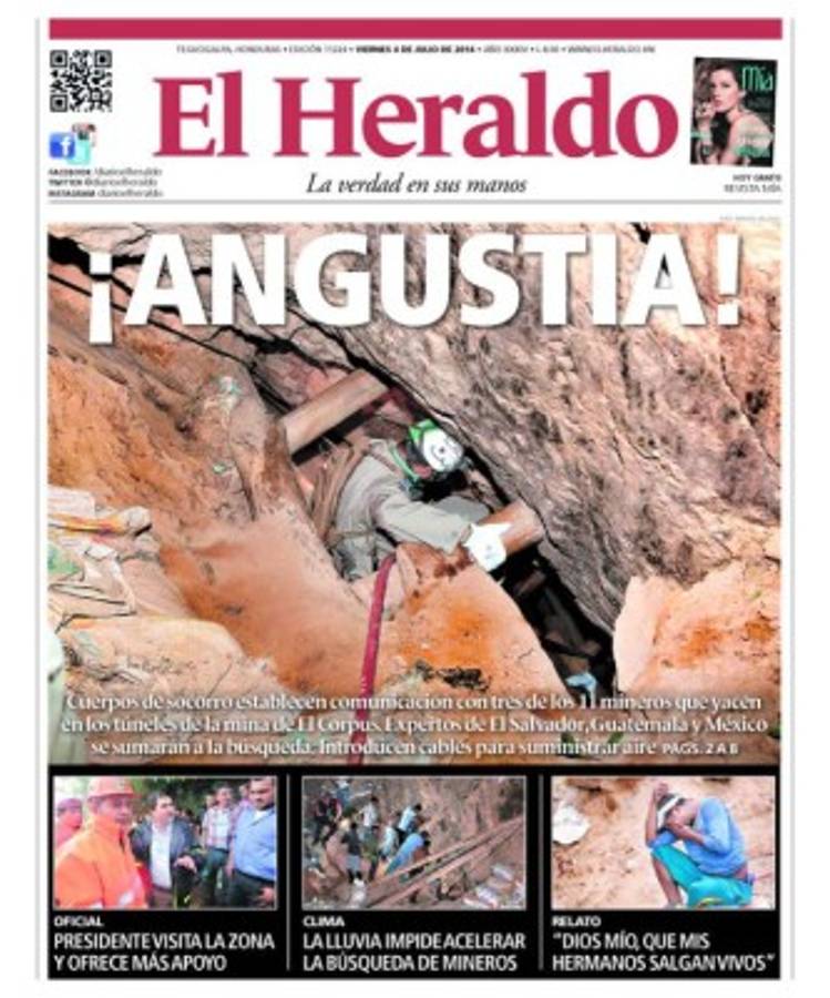 Cuculmeca, la mina de la muerte en Honduras