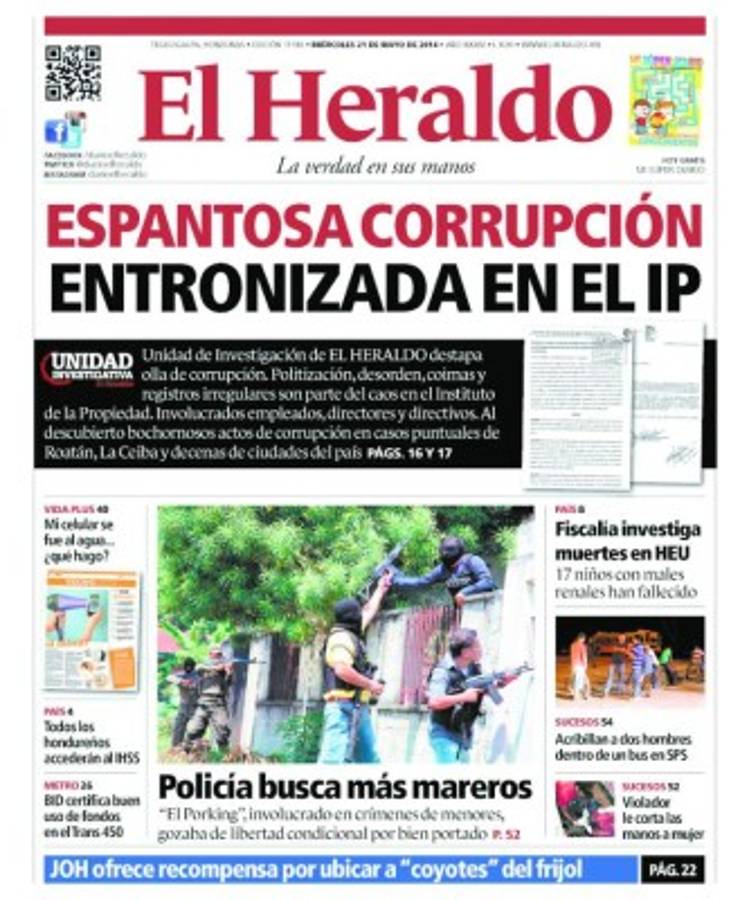 Investigarán las oficinas regionales del IP