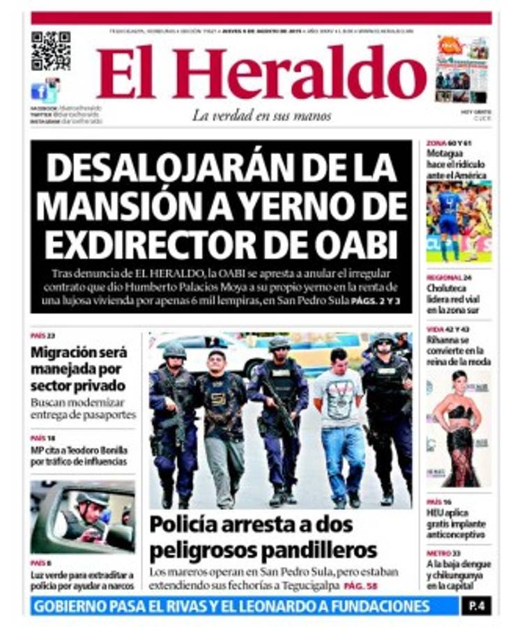 Decomisan contratos de personas que alquilaron bienes de la OABI