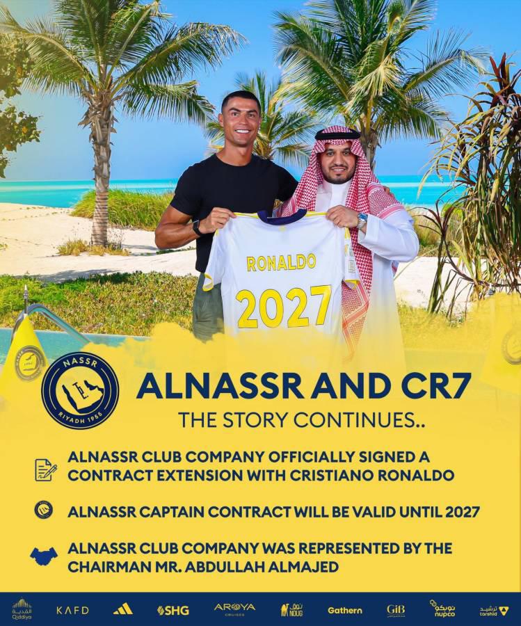 ¡Lo compró! Cristiano Ronaldo es fichado y este será su nuevo salario a sus 40 años