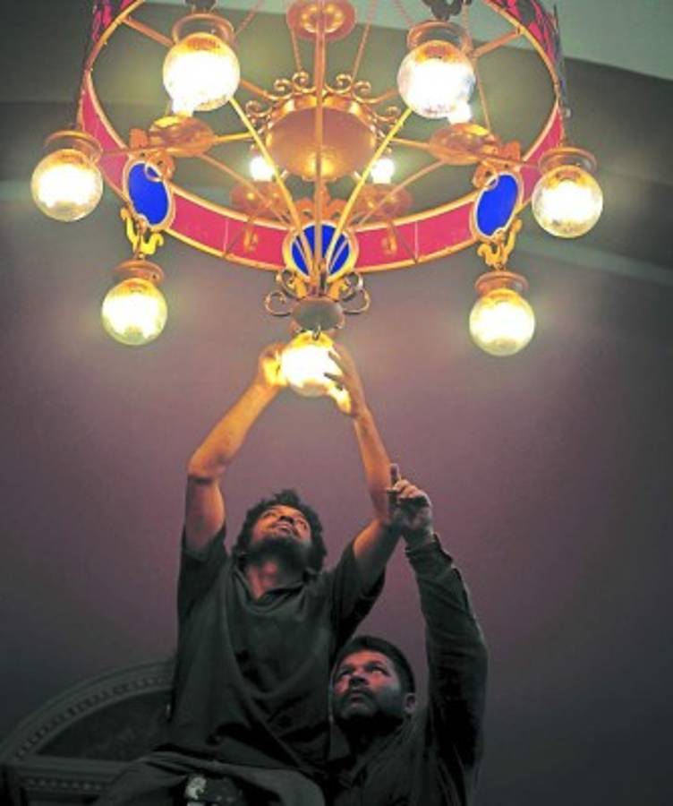 Talento divino para embellecer los templos