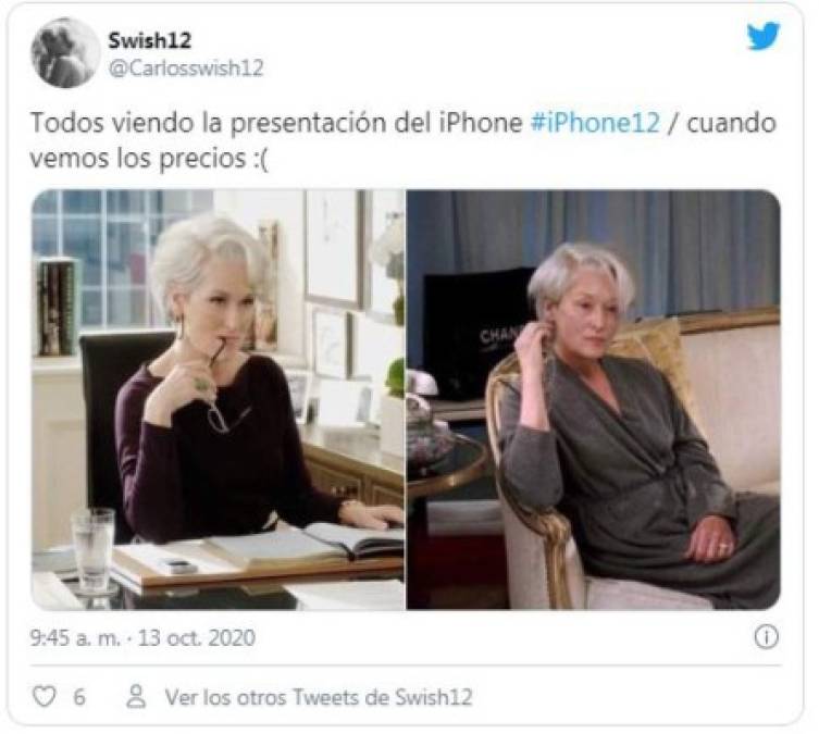 ¡Es igual al 5! Los mejores memes que dejó la presentación del iPhone 12