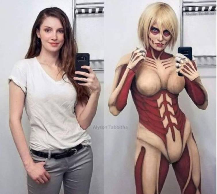 Alyson Tabbita, la guapa joven que se transforma en cualquier personaje