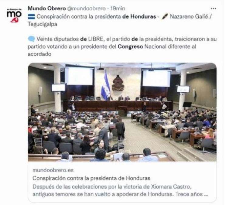 Medios internacionales destacan elección de junta directiva en el Congreso Nacional y otra paralela (FOTOS)