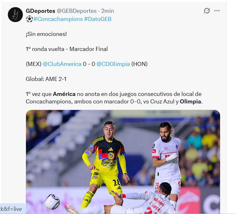 De panzazo: Lo que dicen los medios de México luego de que América eliminara a Olimpia