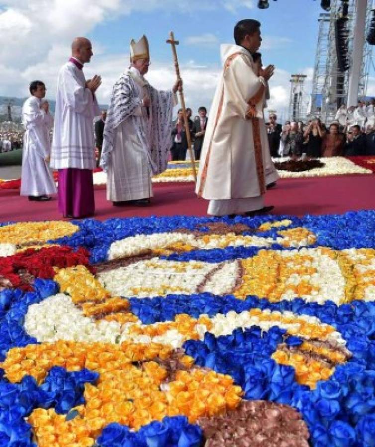 La visita del Papa a Ecuador en fotos