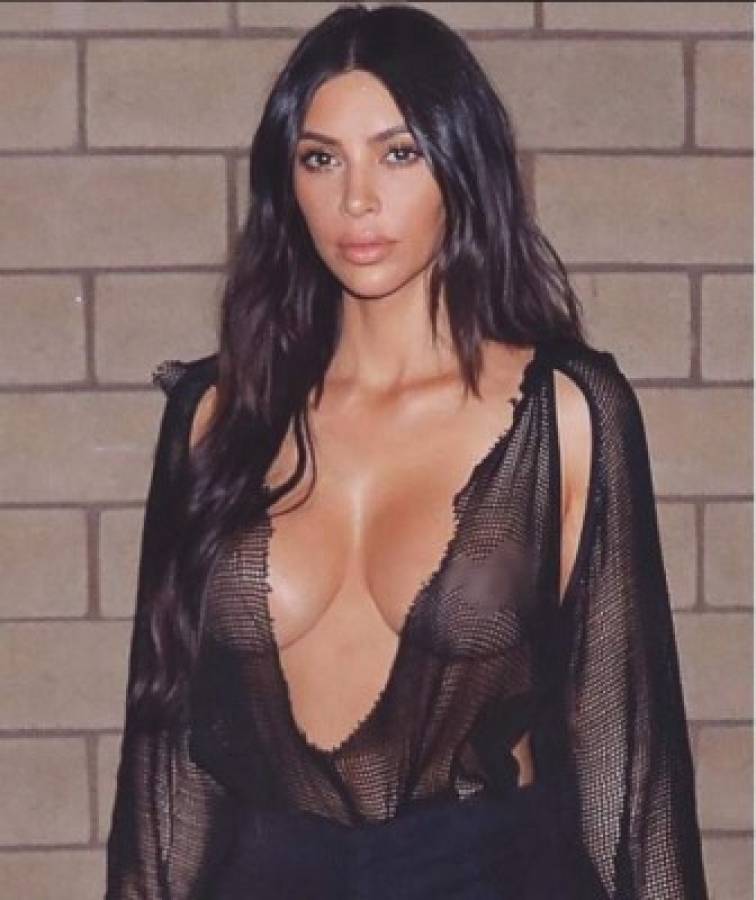 Esta foto de Kim Kardashian fue la que molestó a su tía Shelli. Foto: Instagram