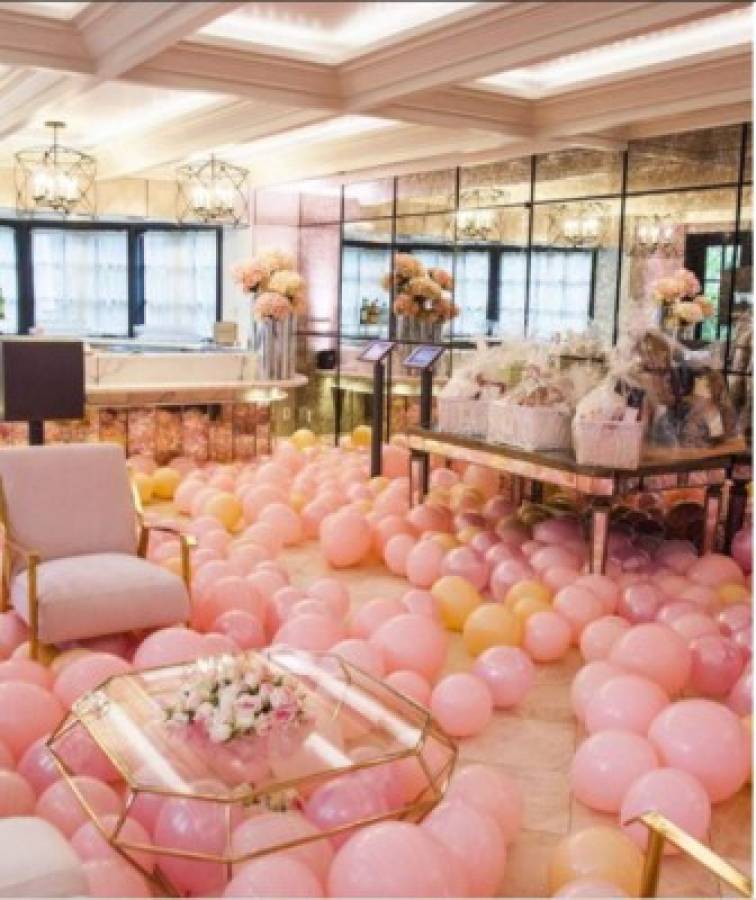 Así fue el lujoso Baby Shower de Khloé Kardashian