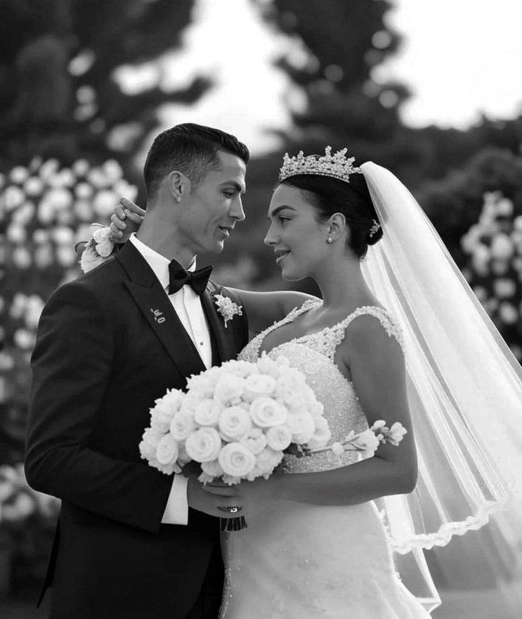 Cristiano Ronaldo y Georgina Rodríguez se casan en una ceremonia muy íntima