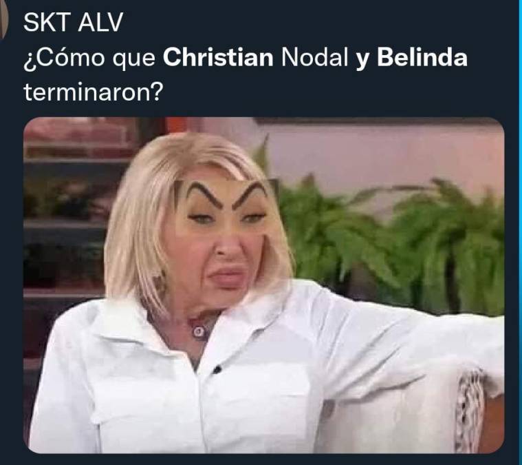 El idilio de Belinda y Nodal llegó a su fin: estos son los mejores memes tras su separación