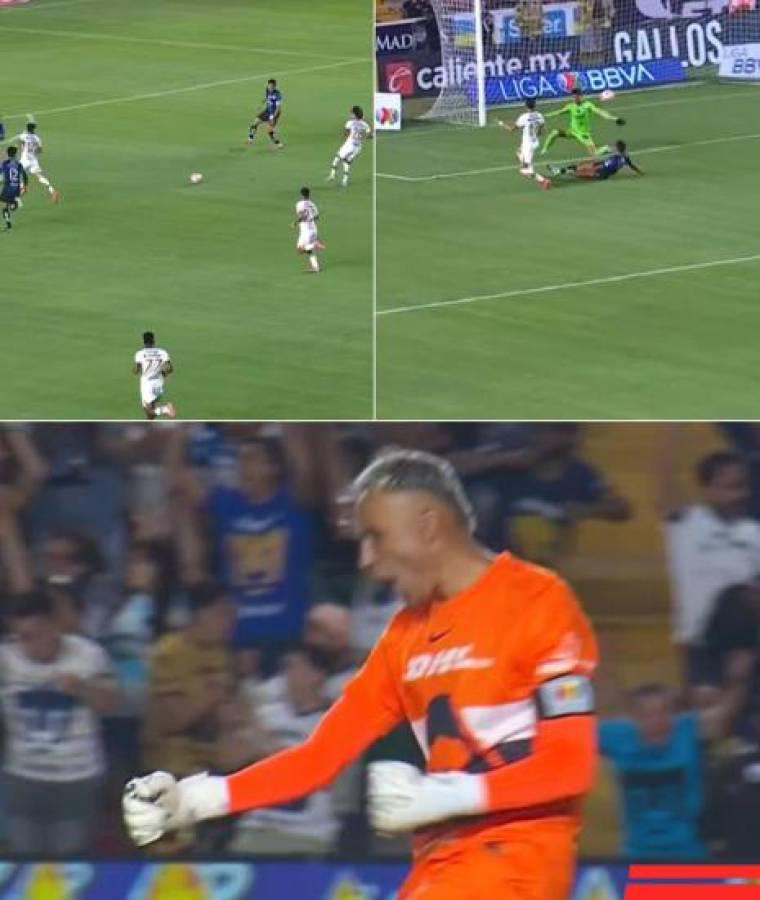Entre insultos y ovaciones: Así fue el debut de Keylor Navas con Pumas en la Liga MX