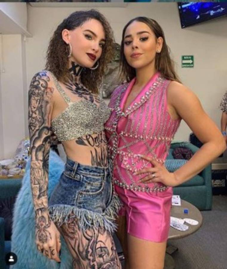 La foto de Danna Paola y Belinda que termina con rumores de rivalidad