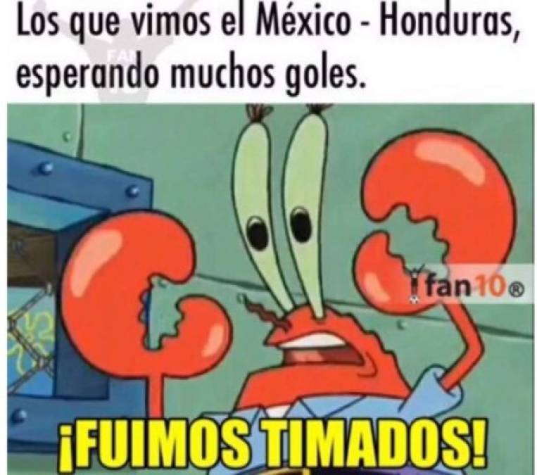Memes de la derrota de Honduras contra México en el Azteca