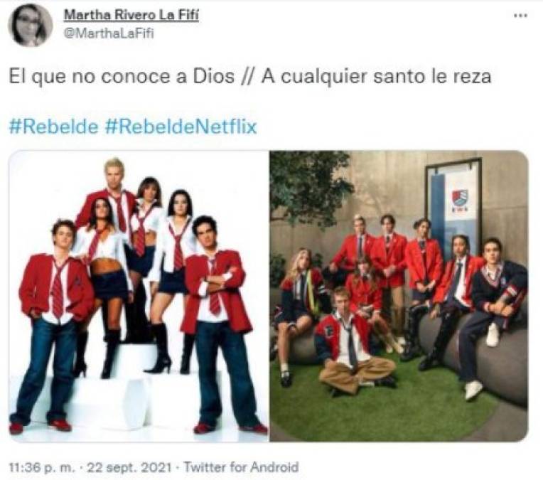 Los divertidos memes por el remake de 'Soy Rebelde' en Netflix