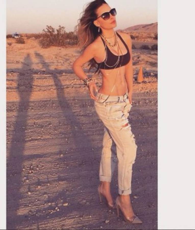 Belinda sorprende en las redes por el tamaño de su cintura