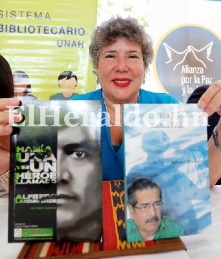 UNAH: Presentación de libros sobre la vida de Alfredo Landaverde