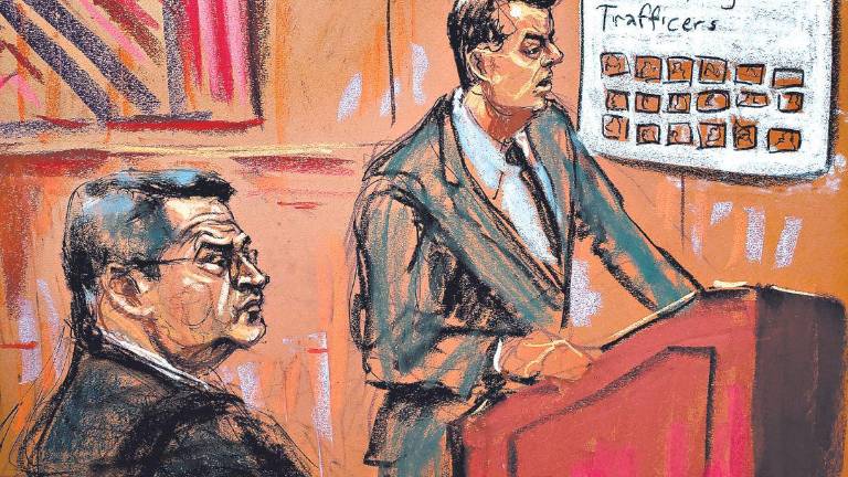 Defensa pidió al jurado no confiar en psicópatas, Fiscalía dijo que JOH protegió a socios